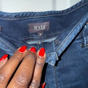 NYDJ Blue Classic Denim Jeans